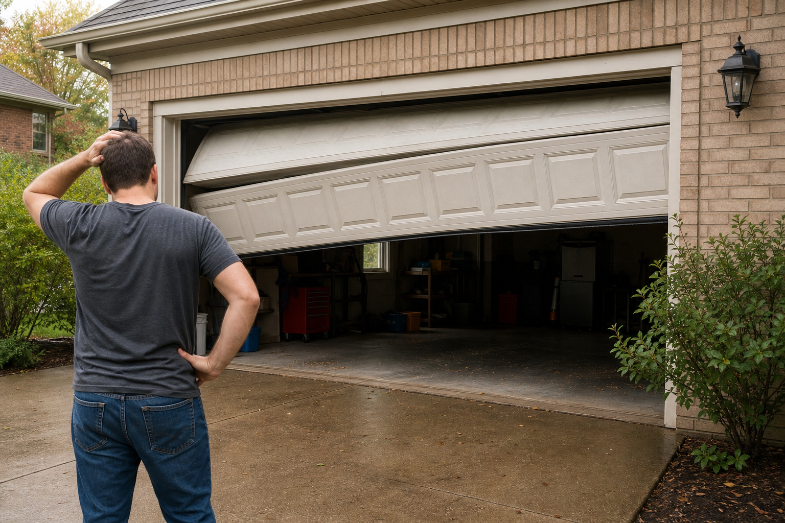 Emergency Garage Door Repair Near Me: What Cincinnati Homeowners Should Do First